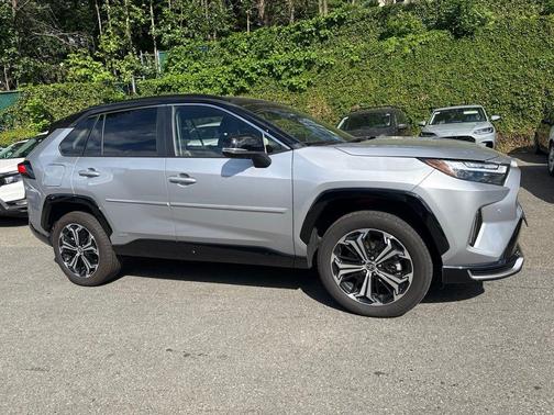 Midnight Black Metallic 2025 Toyota RAV4 Hybrid SE