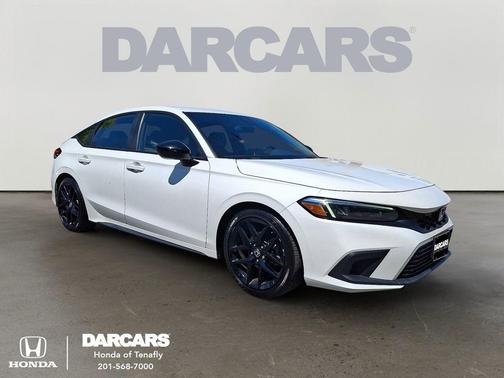Platinum White Pearl 2023 Honda Civic Sport