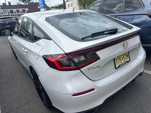 Platinum White Pearl 2023 Honda Civic Sport