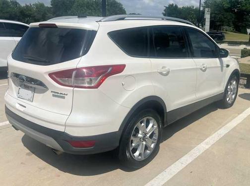 White Platinum Tricoat 2014 Ford Escape Titanium
