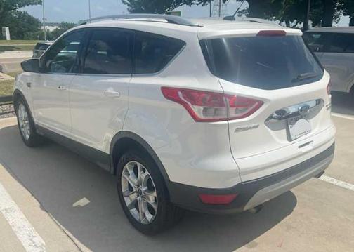 White Platinum Tricoat 2014 Ford Escape Titanium