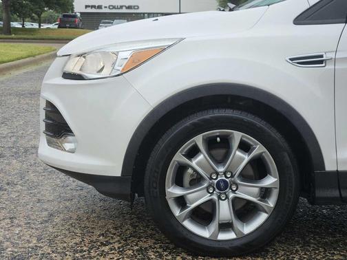 White Platinum Tricoat 2014 Ford Escape Titanium