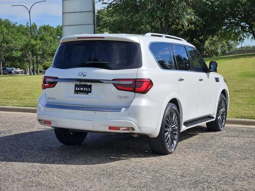 Moonstone White 2023 INFINITI QX80 PREMIUM SELECT