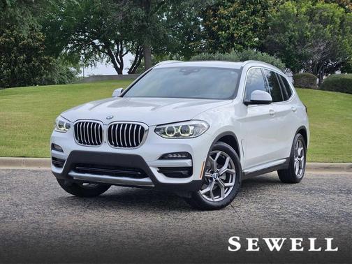 Mineral White Metallic 2020 BMW X3 sDrive30i