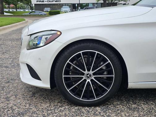 designo Diamond White Metallic 2021 Mercedes-Benz C-Class Sedan