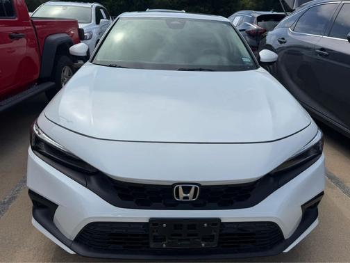 Platinum White Pearl 2022 Honda Civic EX-L