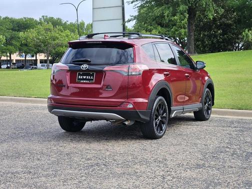 Ruby Flare Pearl 2018 Toyota RAV4 Adventure