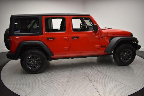 Firecracker Red Clearcoat 2025 Jeep Wrangler Sport