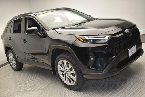 Midnight Black Metallic 2023 Toyota RAV4 XLE Premium