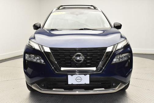 Blue / Black 2021 Nissan Rogue Platinum