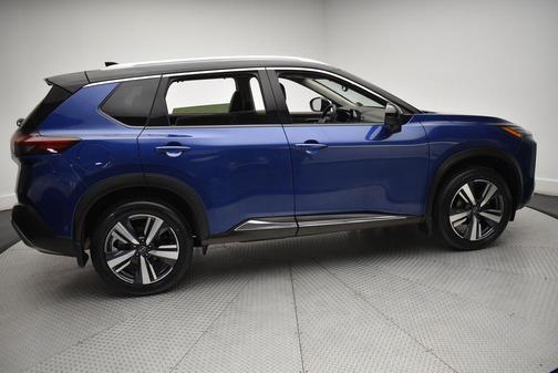 2 Tone Blue / Black 2023 Nissan Rogue Platinum