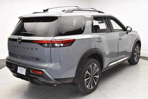 Boulder Gray Metallic 2026 Nissan Pathfinder Platinum
