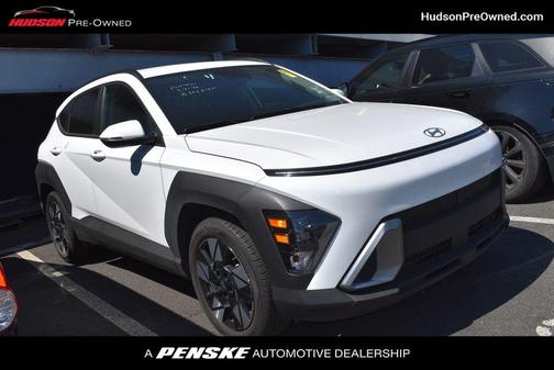 White 2025 Hyundai KONA SEL