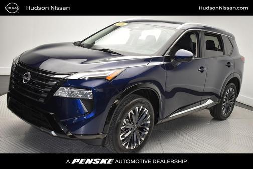 Deep Ocean Blue 2026 Nissan Rogue Platinum
