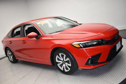Red 2023 Honda Civic LX