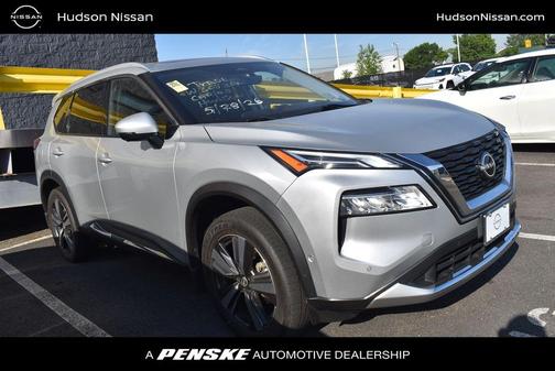 Brilliant Silver Metallic 2023 Nissan Rogue Platinum
