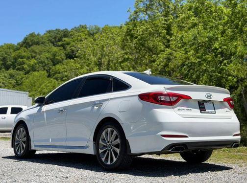 Quartz White Pearl 2017 Hyundai SONATA Sport