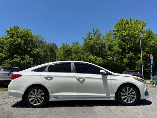 Quartz White Pearl 2017 Hyundai SONATA Sport