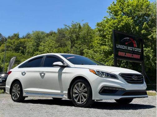 Quartz White Pearl 2017 Hyundai SONATA Sport