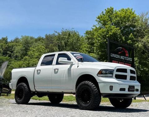 White 2015 RAM 1500 Big Horn