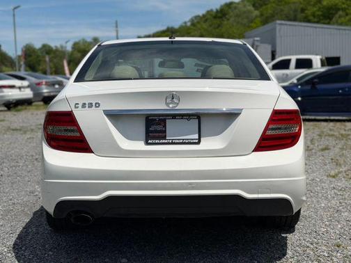 White 2013 Mercedes-Benz C-Class C 250 Sport