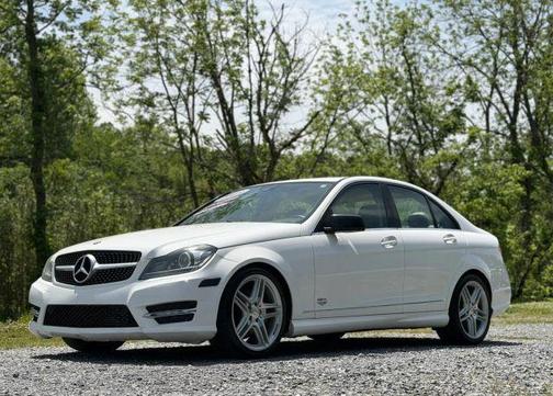 White 2013 Mercedes-Benz C-Class C 250 Sport