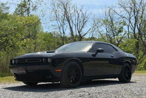 Black 2015 Dodge Challenger SXT Plus