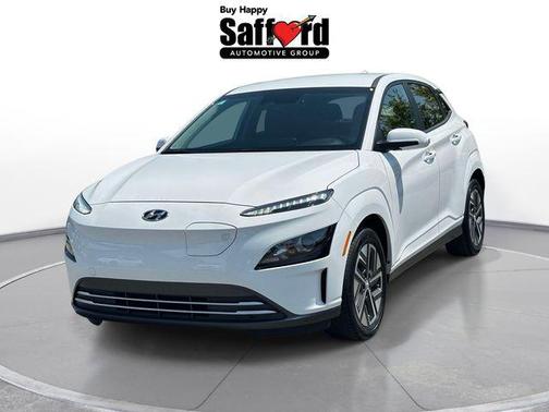 Lunar White 2023 Hyundai KONA EV SE