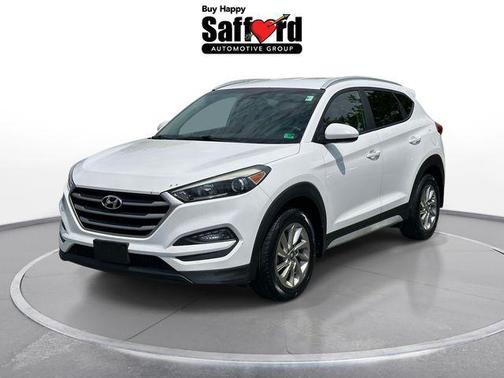 Dazzling White 2018 Hyundai TUCSON SEL