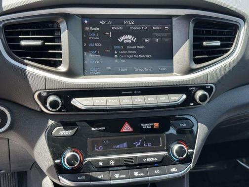 Ceramic White 2017 Hyundai IONIQ Hybrid Blue