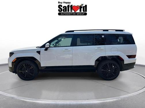 Serenity White 2026 Hyundai SANTA FE HEV Calligraphy