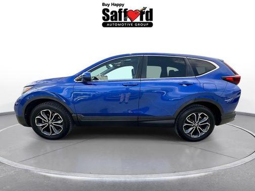 Blue 2021 Honda CR-V AWD EX-L