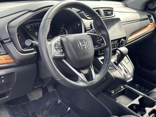 Blue 2021 Honda CR-V AWD EX-L