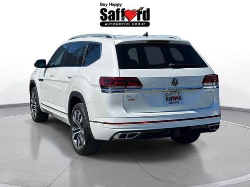 Opal White Pearl 2023 Volkswagen Atlas 3.6L SEL Premium