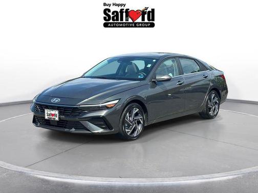Amazon Gray 2025 Hyundai ELANTRA HEV Limited