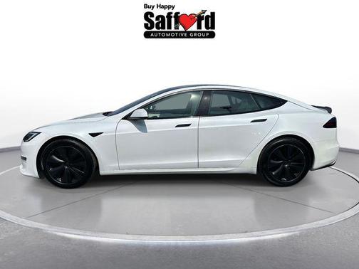 Pearl White Multi-Coat 2023 Tesla Model S Standard Range