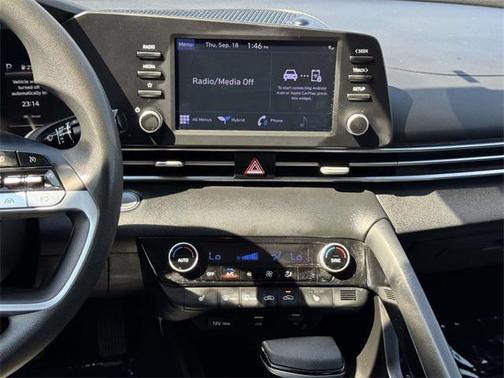 2021 Hyundai ELANTRA HEV Blue