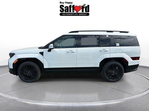 Serenity White 2026 Hyundai SANTA FE HEV Calligraphy