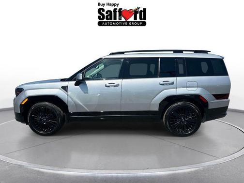 Shimmering Silver 2025 Hyundai SANTA FE HEV Calligraphy