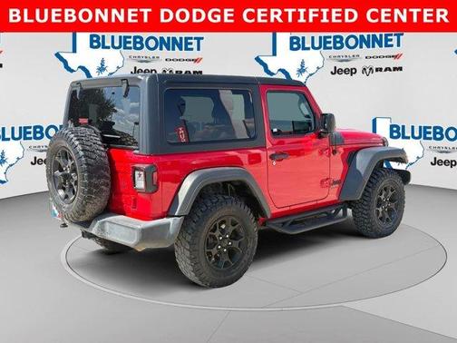 Firecracker Red Clearcoat 2021 Jeep Wrangler Sport