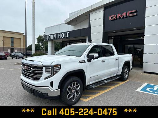 Summit White 2026 GMC Sierra 1500 SLT