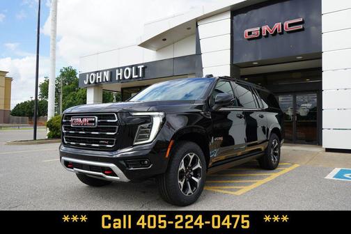Onyx Black 2026 GMC Yukon XL 4WD AT4 SUV