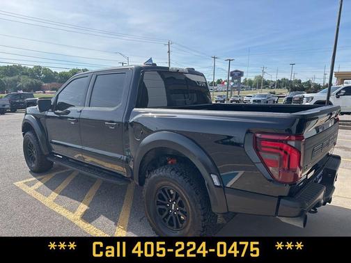 Agate Black Metallic 2025 Ford F-150 Raptor