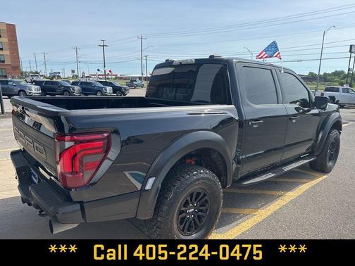 Agate Black Metallic 2025 Ford F-150 Raptor