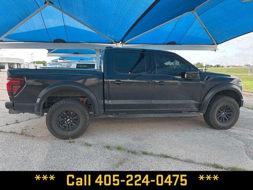 Agate Black Metallic 2025 Ford F-150 Raptor