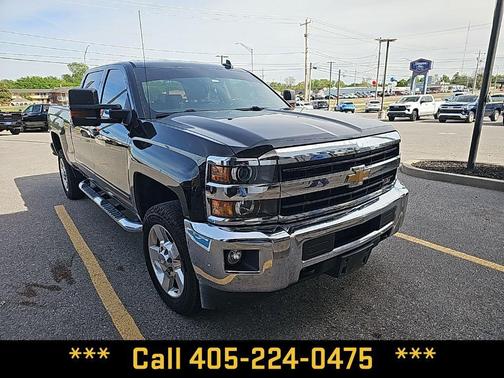 Black 2018 Chevrolet Silverado 2500 LT