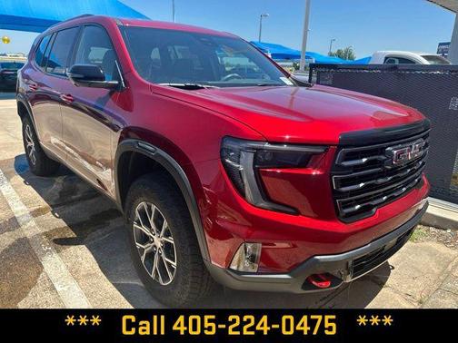 Volcanic Red Tintcoat 2026 GMC Acadia AT4 AWD
