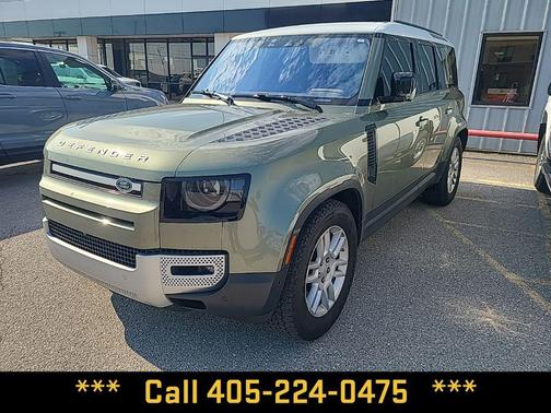 Pangea Green Metallic 2021 Land Rover Defender 110 S