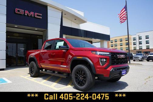 Volcanic Red Tintcoat 2026 GMC Canyon Elevation