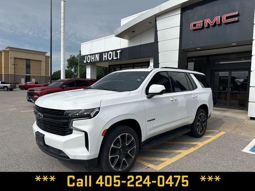 Summit White 2023 Chevrolet Tahoe 4WD RST